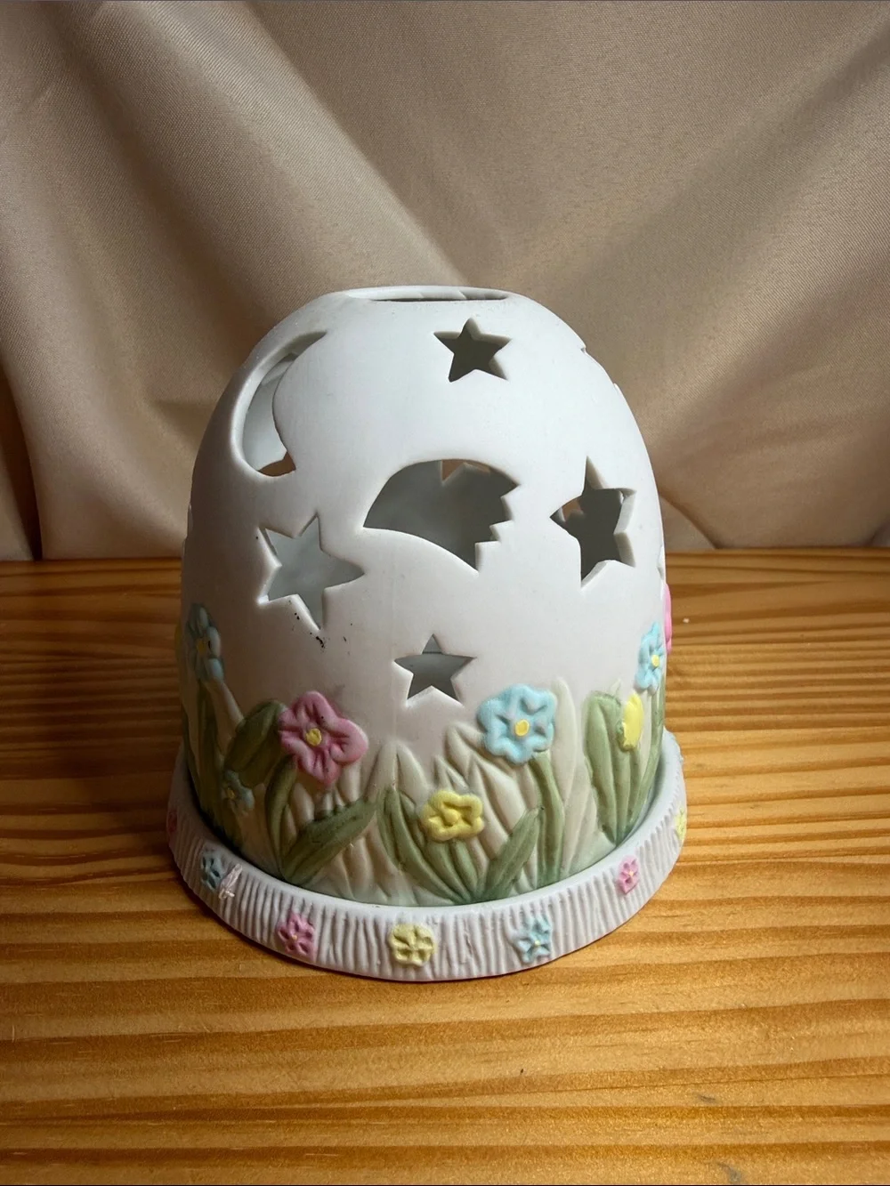 PartyLite Celestial Garden Tealight Candle Holder P0248 Vtg NIB
